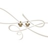 DORMILONA MICKEY OREJAS ZIRCONIA ORO 10K