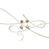 DORMILONA MINI ESTRELLA ZIRCONIA ORO 10K