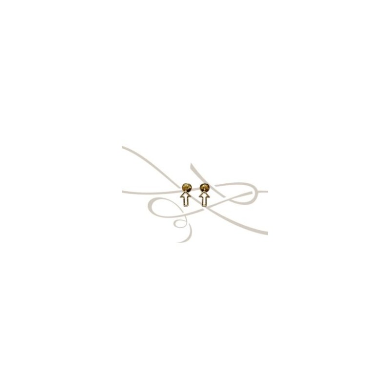 DORMILONA MINI FLECHA ORO 10K