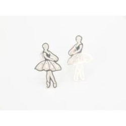 DORMILONA PLATA BAILARINA BALLET LASER