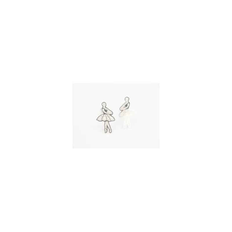 DORMILONA PLATA BAILARINA BALLET LASER