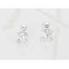 DORMILONA PLATA NIÑO GORRA ZIRCONIA
