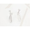DORMILONA PLATA PLUMA LARGA ZIRCONIA