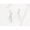 DORMILONA PLATA PLUMA LARGA ZIRCONIA
