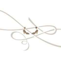 DORMILONA ZAPATILLA ZIRCONIA ORO 10K