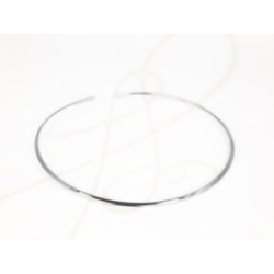 GARGANTILLA ACERO CIRCULAR PLANA LISO
