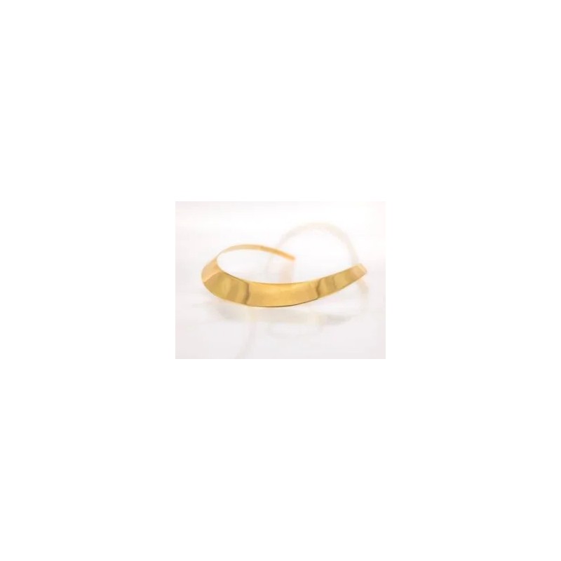 GARGANTILLA ORO LAMINADO ANCHA LISO