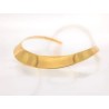 GARGANTILLA ORO LAMINADO ANCHA LISO