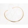 GARGANTILLA ORO LAMINADO CIRCULAR ANCHA LISO