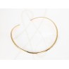 GARGANTILLA ORO LAMINADO CIRCULAR ANCHA LISO