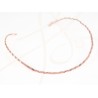 GARGANTILLA RECUBRIMIENTO DE ORO ROSA ZIGZAG CHICO LISO