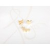 JUEGO ORO LAMINADO LUNA LISO