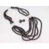 JUEGO PLATA TRIPLE HILO PERLA