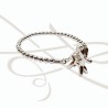PULSERA PLATA CON DIJE PERRO GLOBO BOLITAS