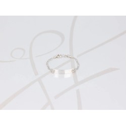 PULSERA SIN DIJE PLATA BEBE ESCLAVA