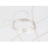 PULSERA SIN DIJE PLATA NIÑ@ ESCLAVA