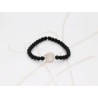 PULSERA SIN DIJE PLATA SAN BENITO BOLA