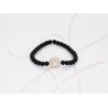 PULSERA SIN DIJE PLATA SAN BENITO BOLA
