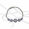 PULSERA SIN SIJE OJO TURZO ZIRCONIA